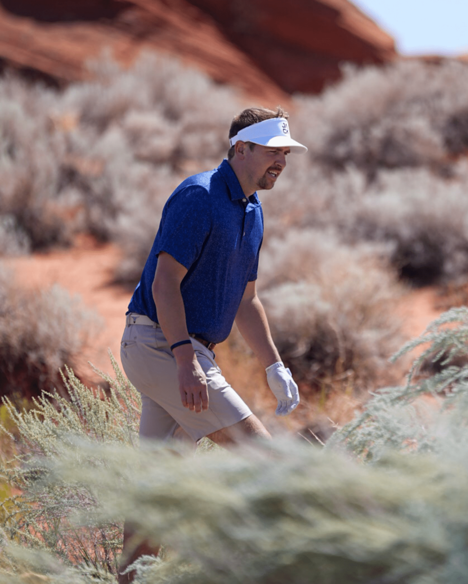 Cowboy Caddie - Blue | Jack Golf Apparel