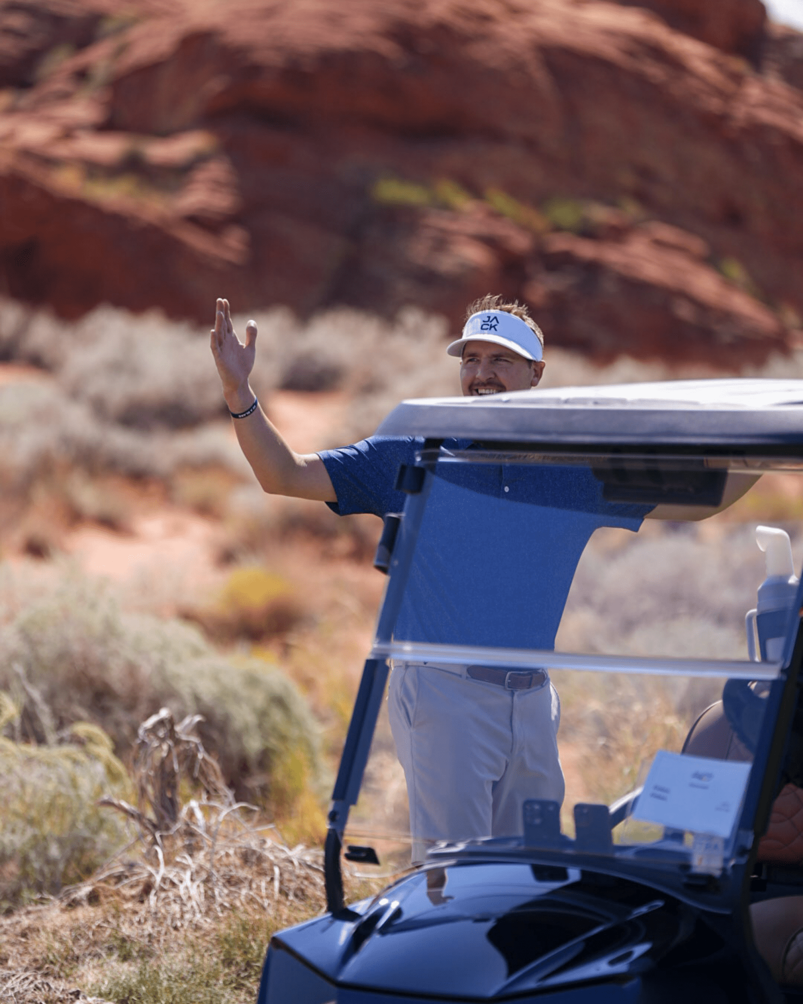 Cowboy Caddie - Blue | Jack Golf Apparel