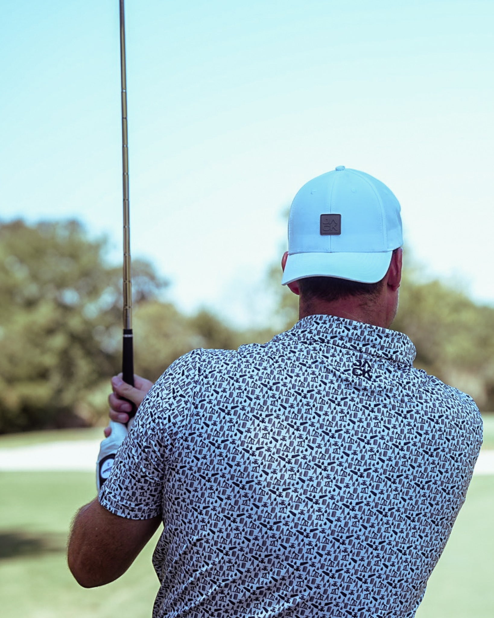 Gray Jack Hat | Jack Golf Apparel
