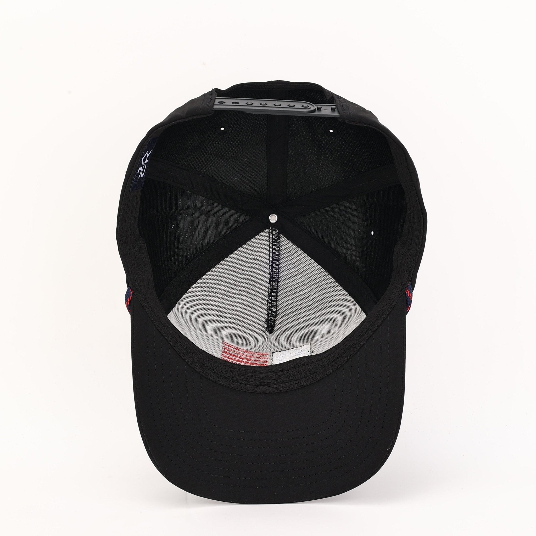 Jack Flag Black & White Hat | Jack Golf Apparel
