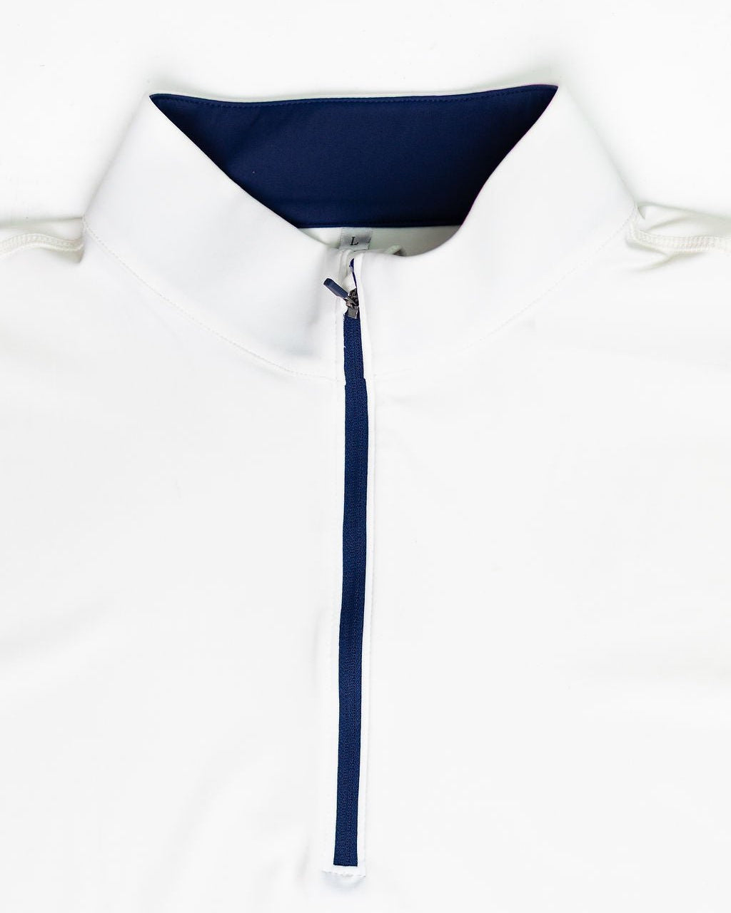 Glacier White Golf Quarter Zip | Jack Golf Apparel