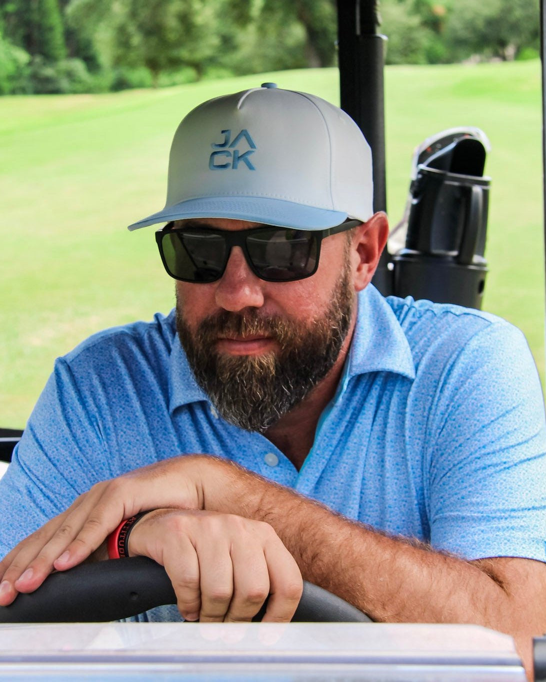 Sky Blue Jack Hat | Jack Golf Apparel