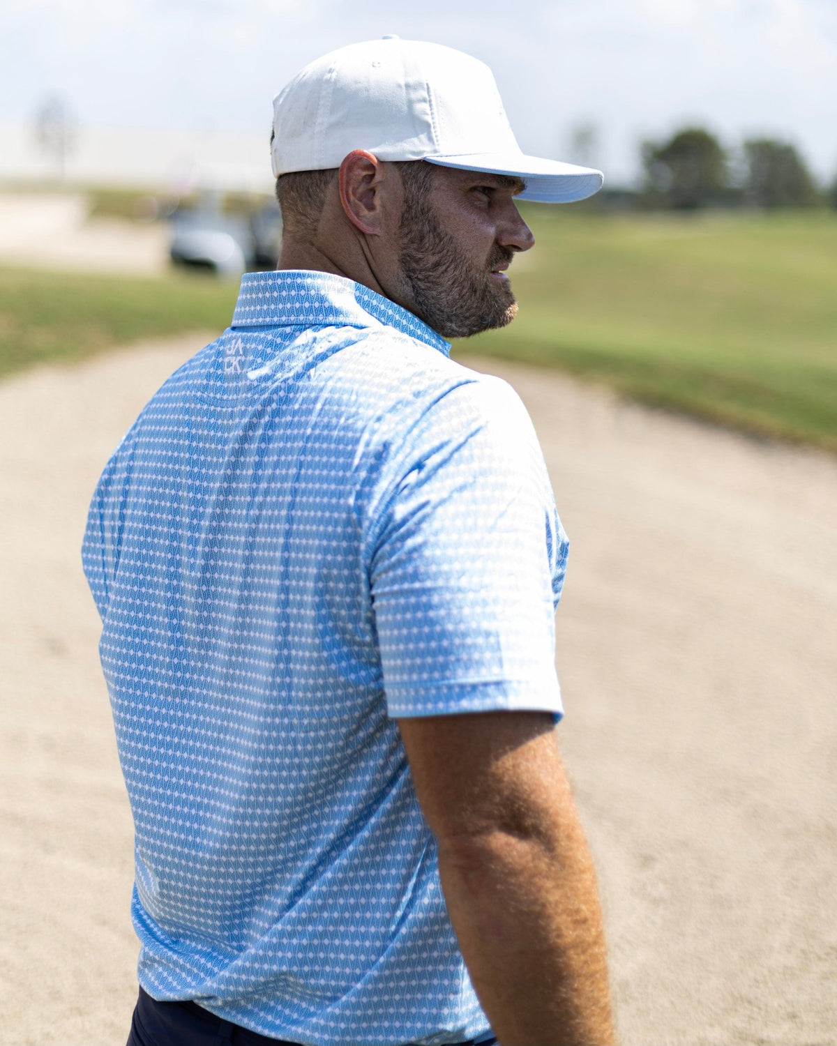 Diamond Derrick - Light Blue | Jack Golf Apparel