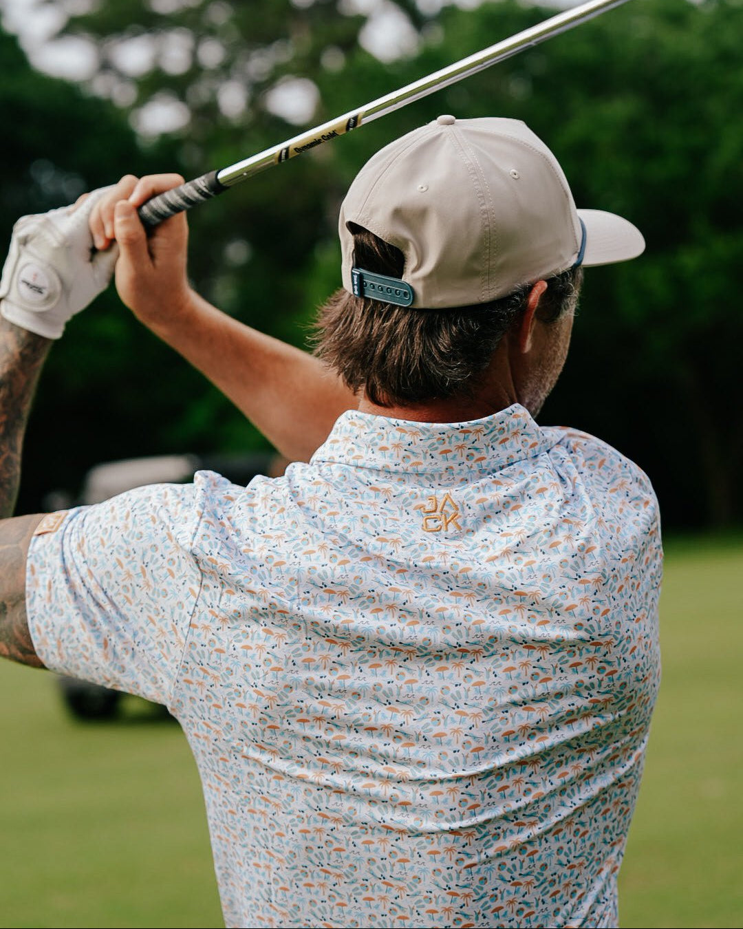 Sum Beach Orange | Jack Golf Apparel