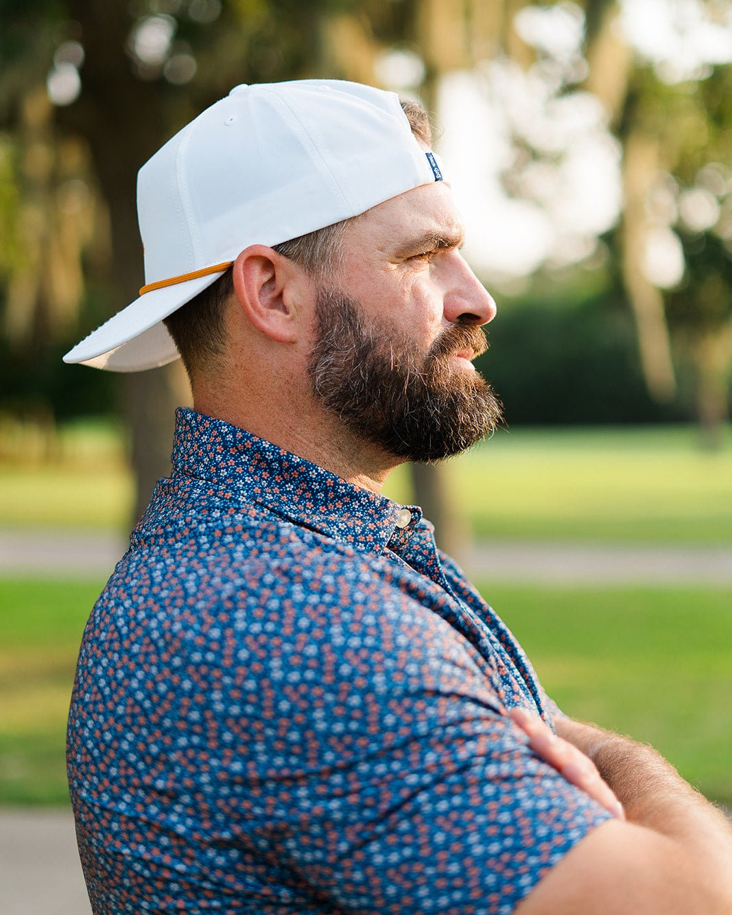 Texas Bluebonnet Rope Hat "Orange" | Jack Golf Apparel