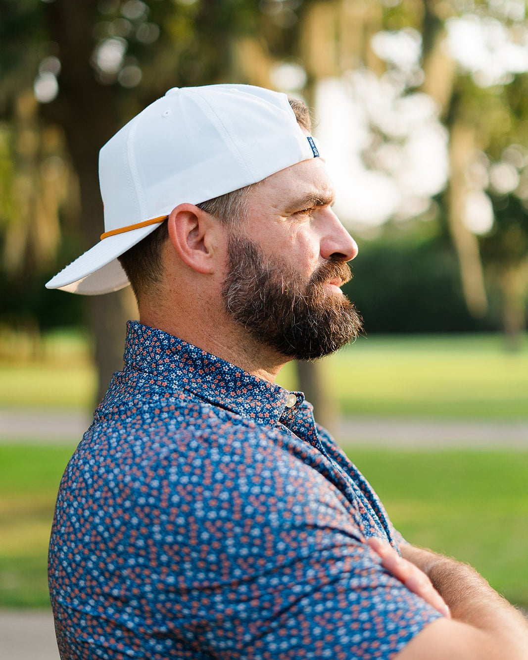 Texas Bluebonnet Rope Hat "Orange" | Jack Golf Apparel