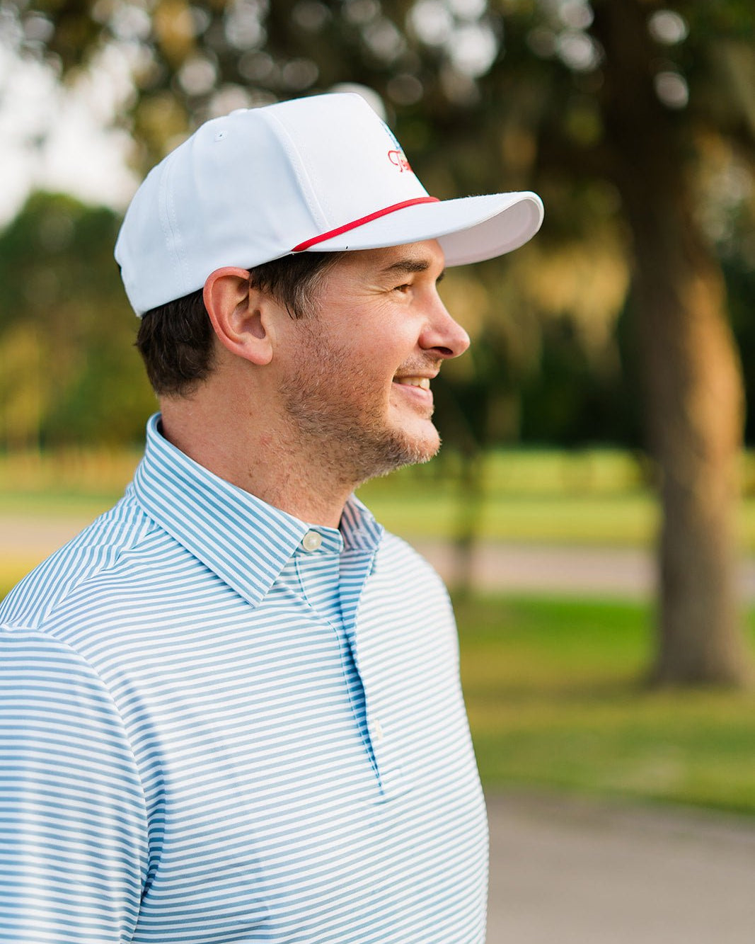 Texas Bluebonnet Rope Hat "Red" | Jack Golf Apparel
