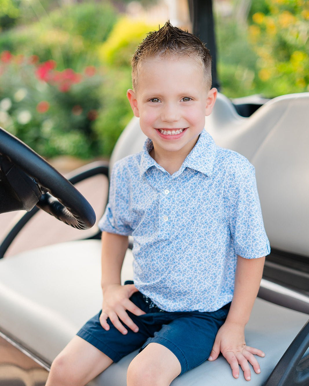 LIL JACK "Botanical Blue" | Jack Golf Apparel