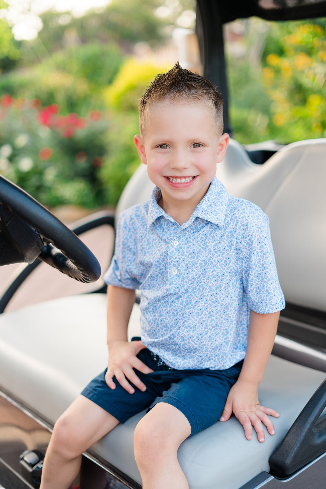 LIL JACK "Botanical Blue" | Jack Golf Apparel