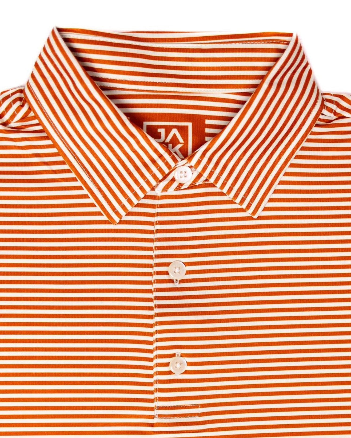 Burnt Orange Stripes | Jack Golf Apparel