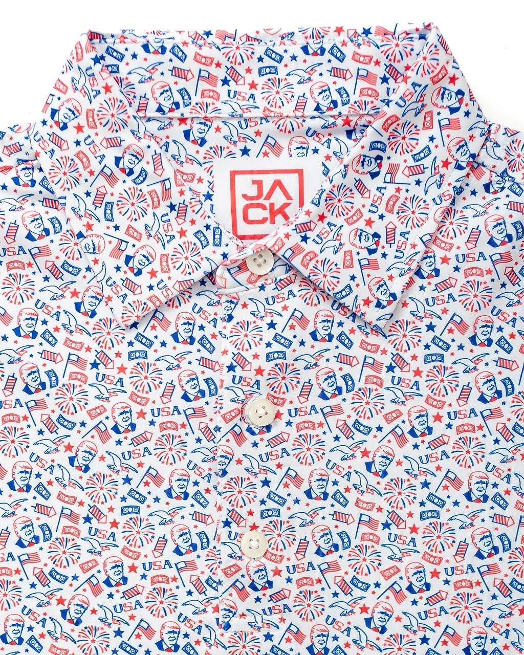 Jack Golf "THE MAGA" White | Jack Golf Apparel