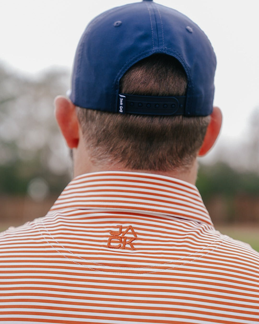 Orange Stripes | Jack Golf Apparel