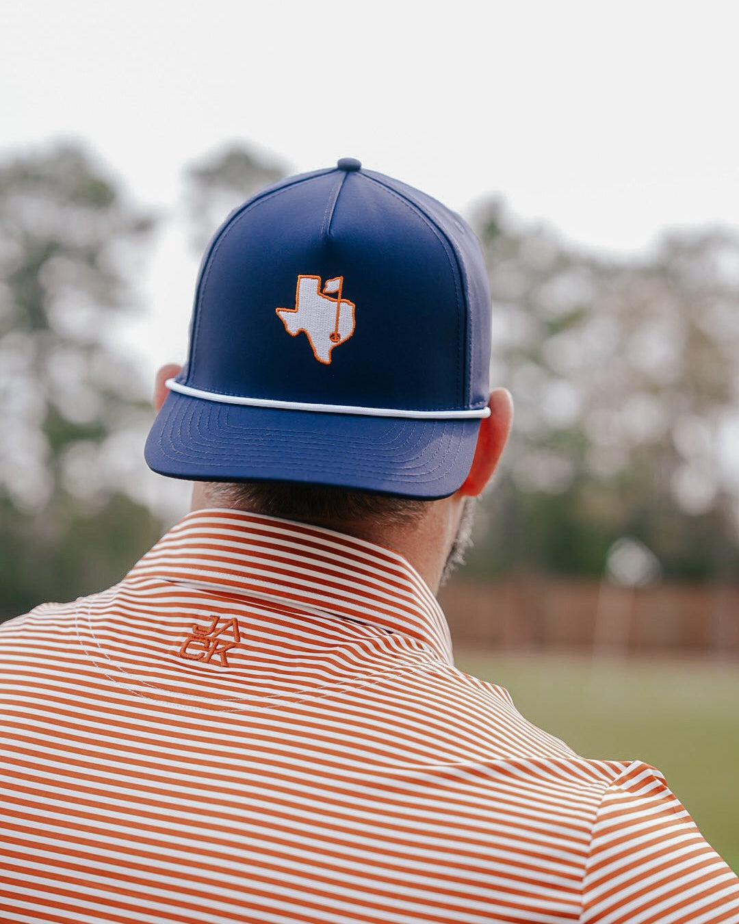 Orange Stripes | Jack Golf Apparel