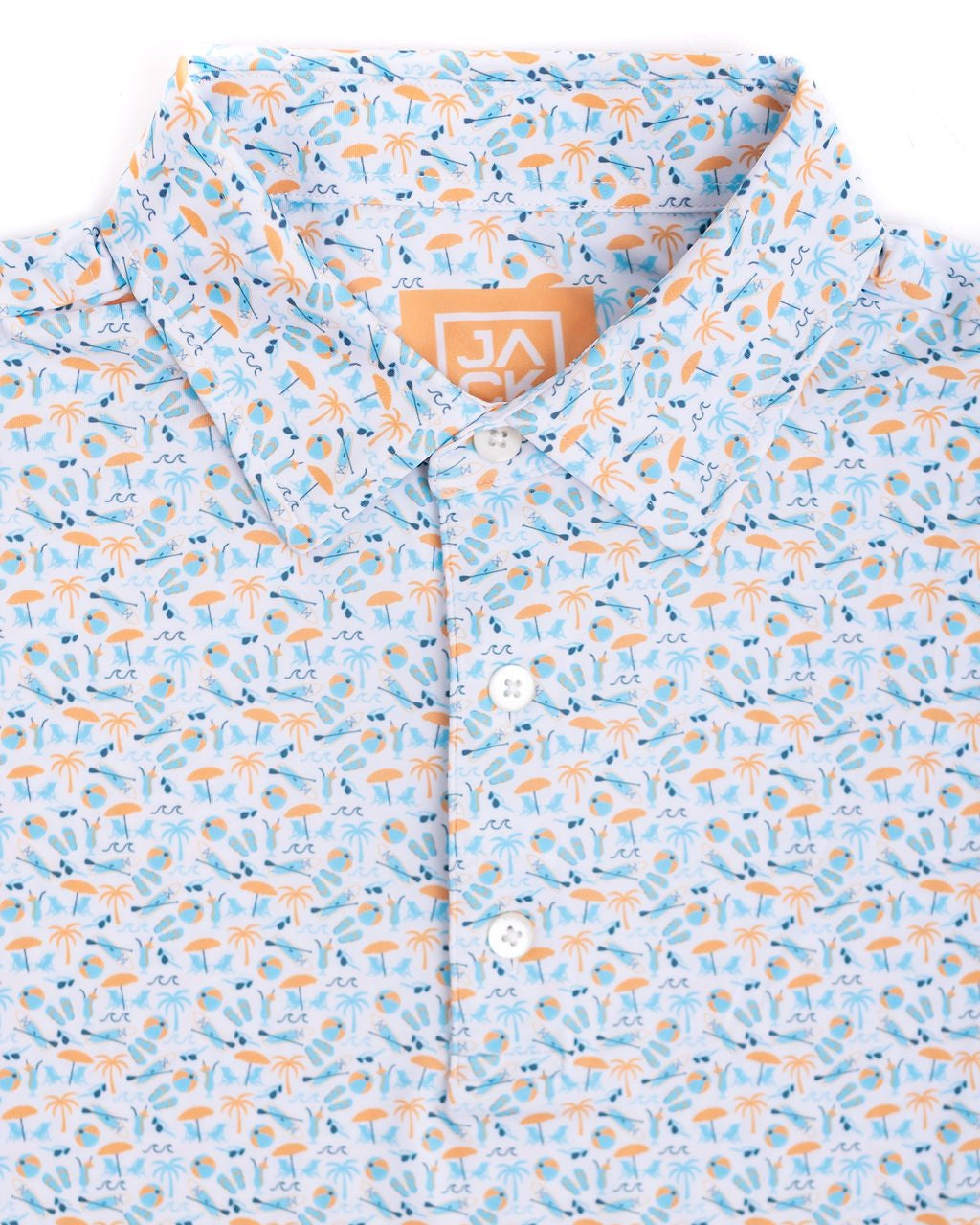 Sum Beach Orange | Jack Golf Apparel
