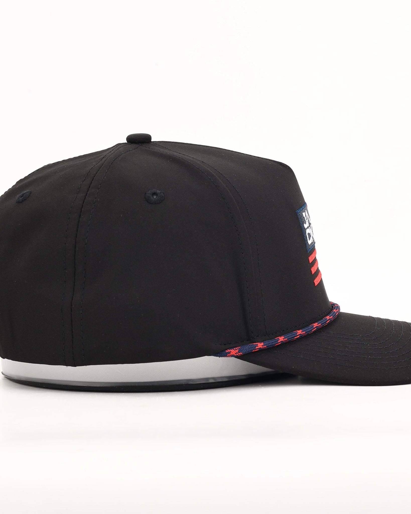 Jack Flag Black Hat | Jack Golf Apparel