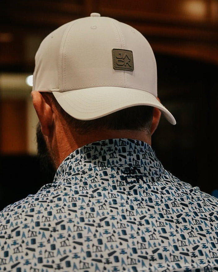 Gray Jack Hat, alternate view – Jack Apparel