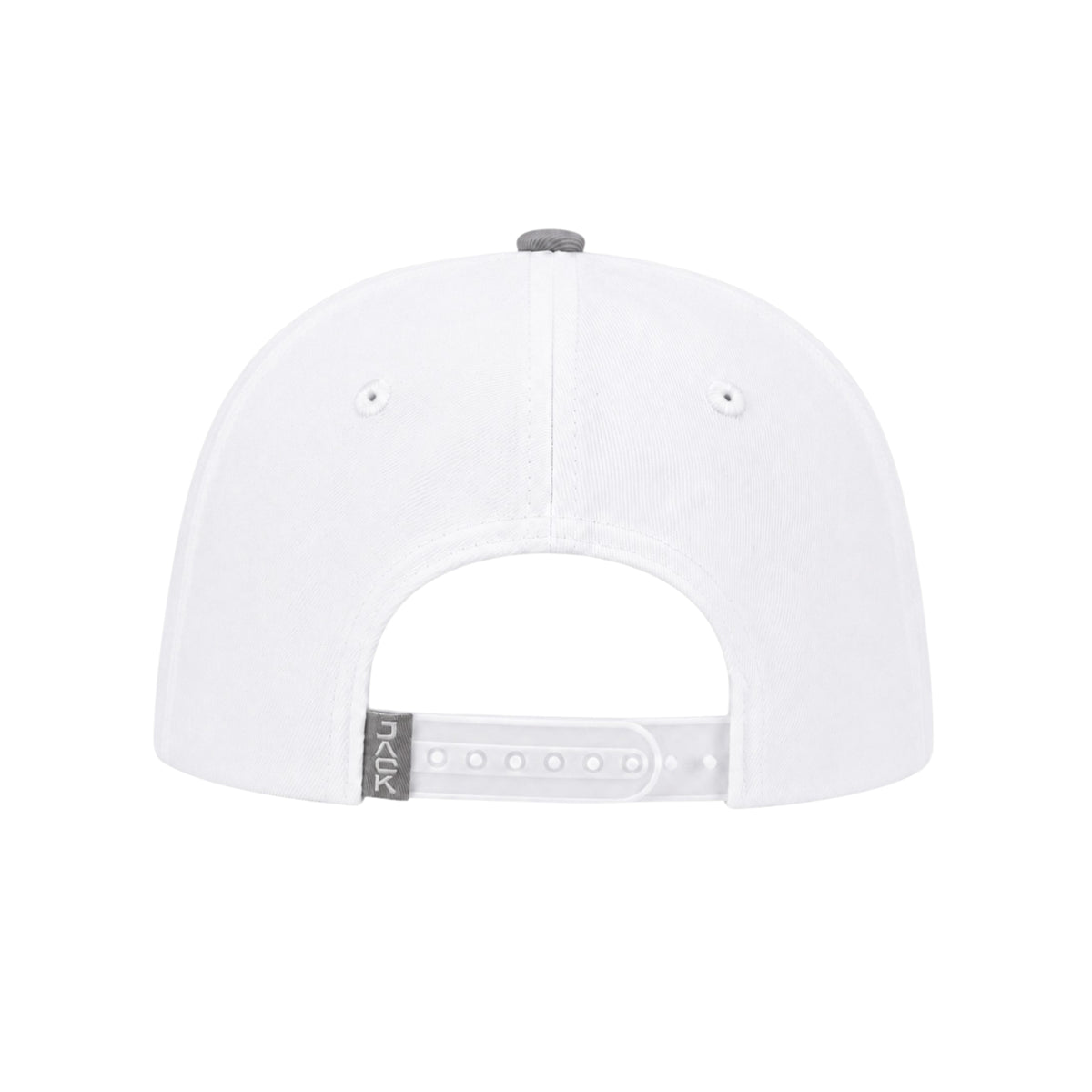 Gray & White Jack Hat, alternate view – Jack Apparel