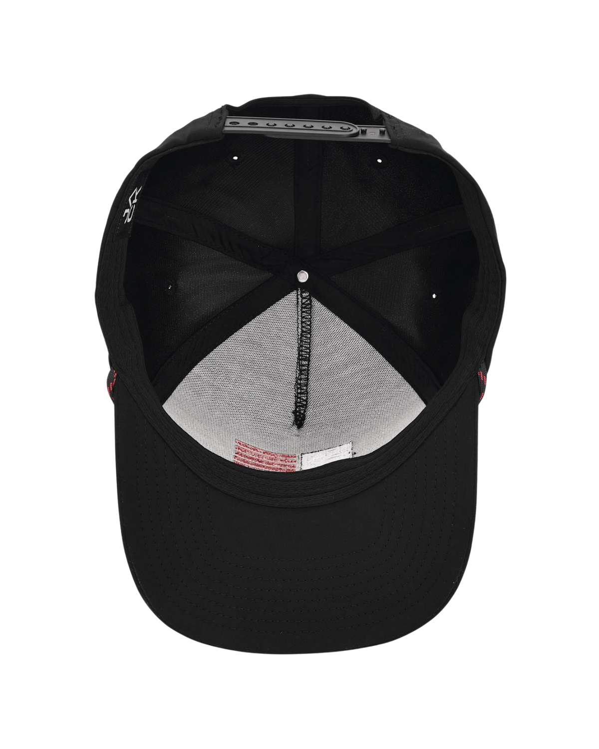 Jack Flag Black Hat, alternate view – Jack Apparel
