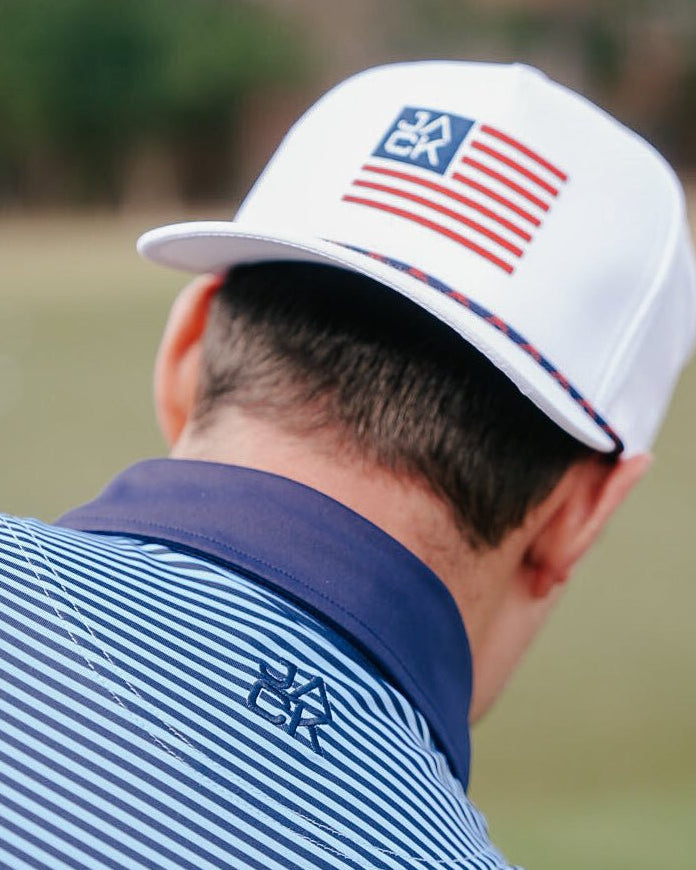 Jack Flag Hat, alternate view – Jack Apparel