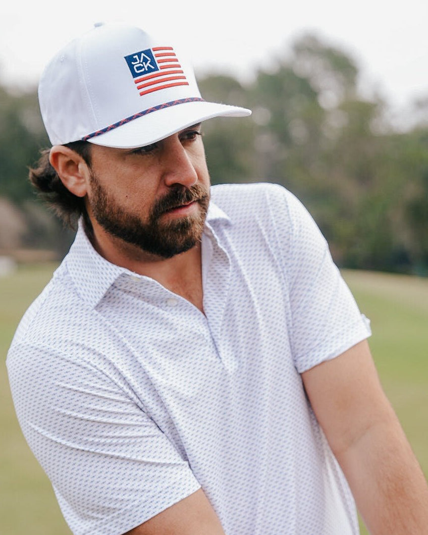 Jack Flag Hat, alternate view – Jack Apparel