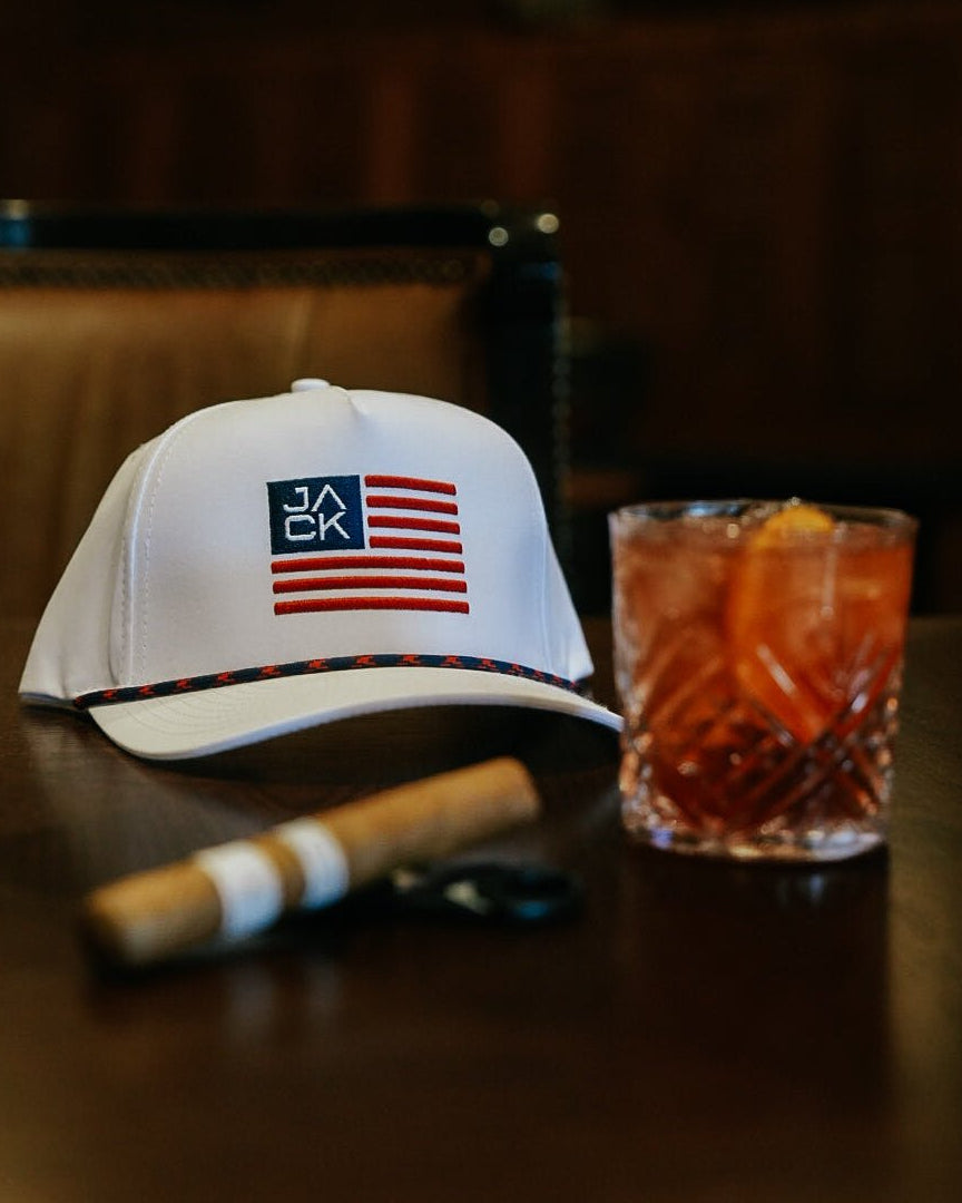 Jack Flag Hat, alternate view – Jack Apparel