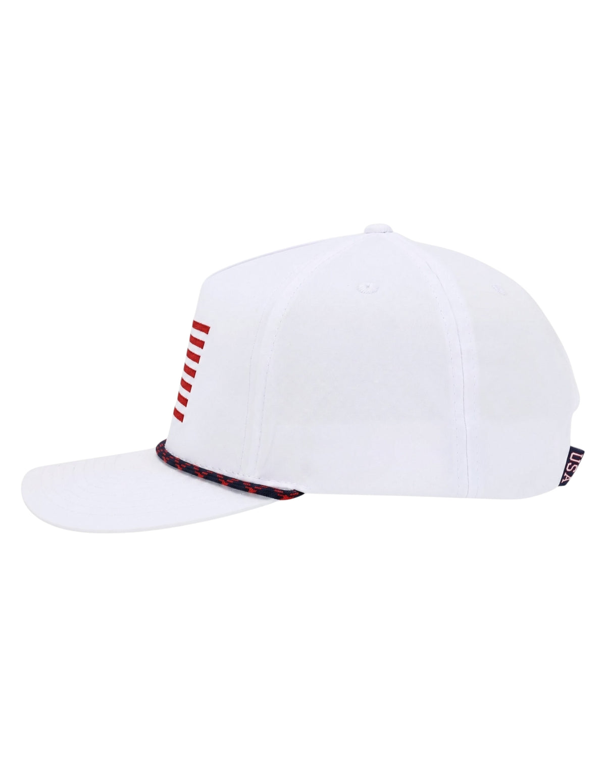 Lil Jack Flag Hat kids golf hat, back view with adjustable strap – Jack Apparel