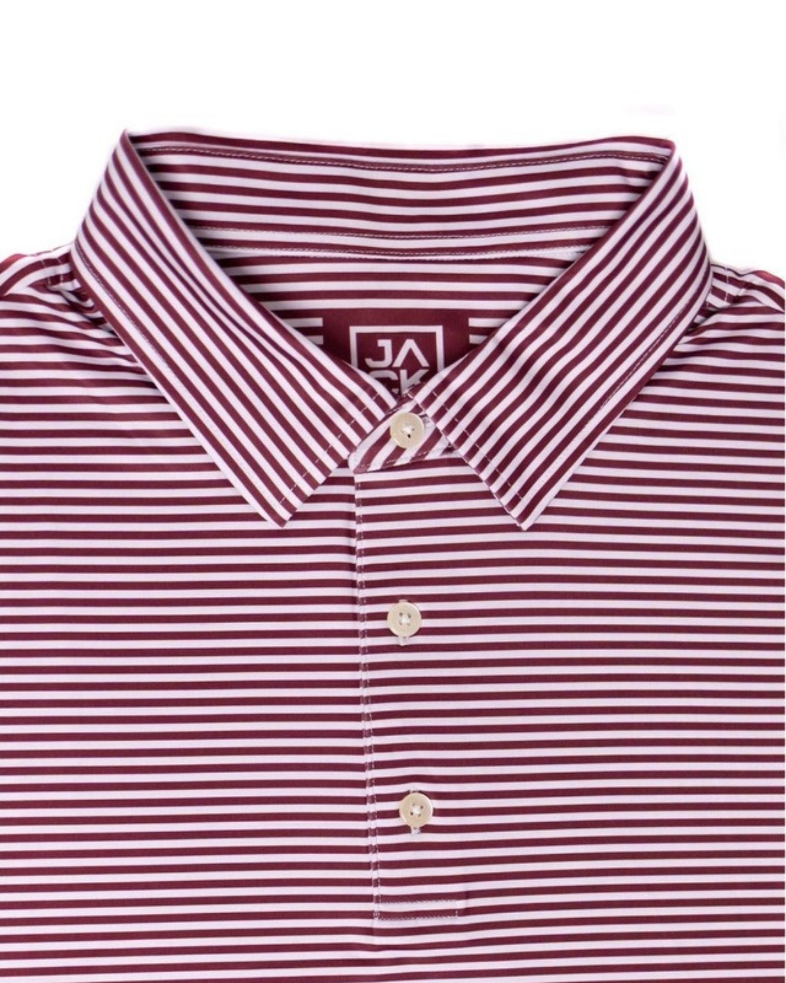 Maroon Stripes | Jack Golf Apparel