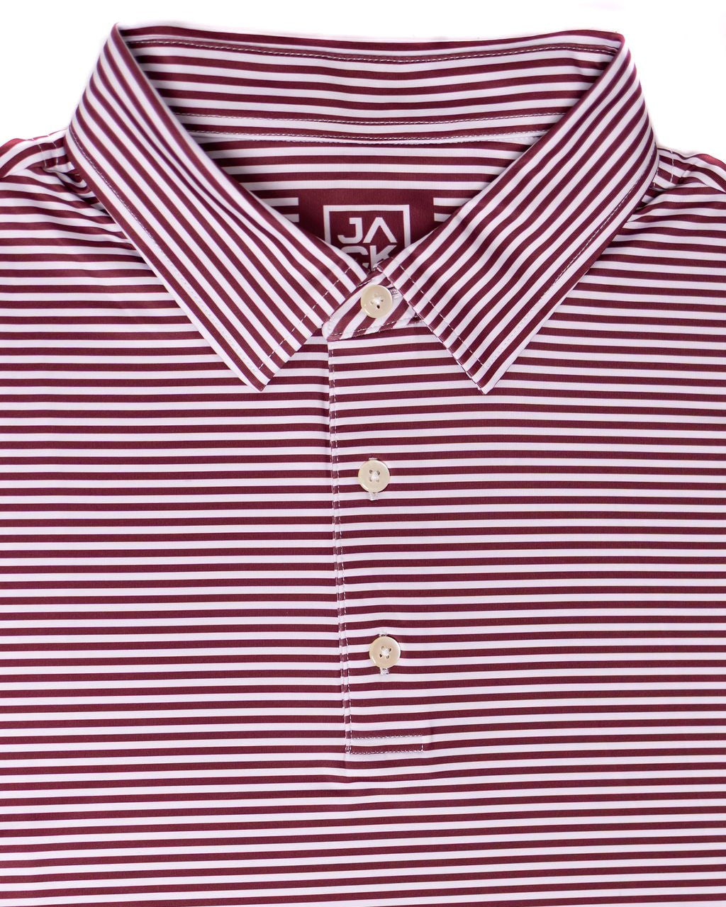 Maroon Stripes | Jack Golf Apparel