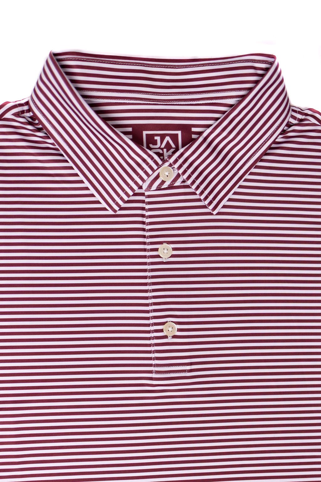 Maroon Stripes | Jack Golf Apparel