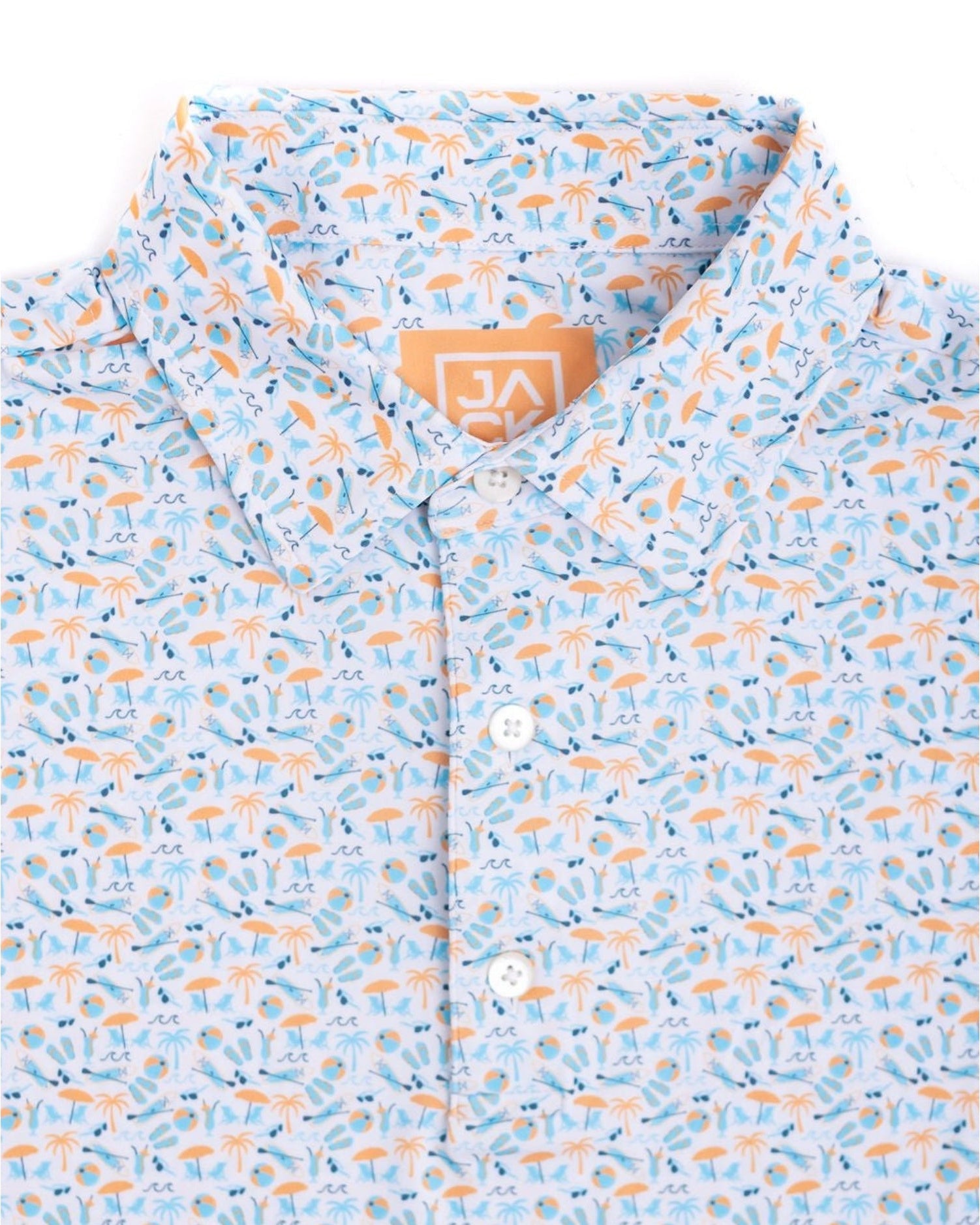 Sum Beach Orange | Jack Golf Apparel