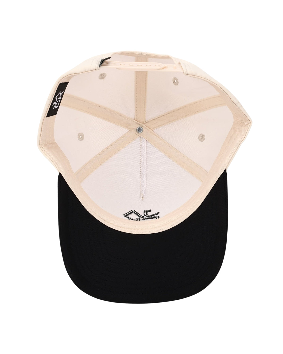 Tan & Black Jack Hat, alternate view – Jack Apparel