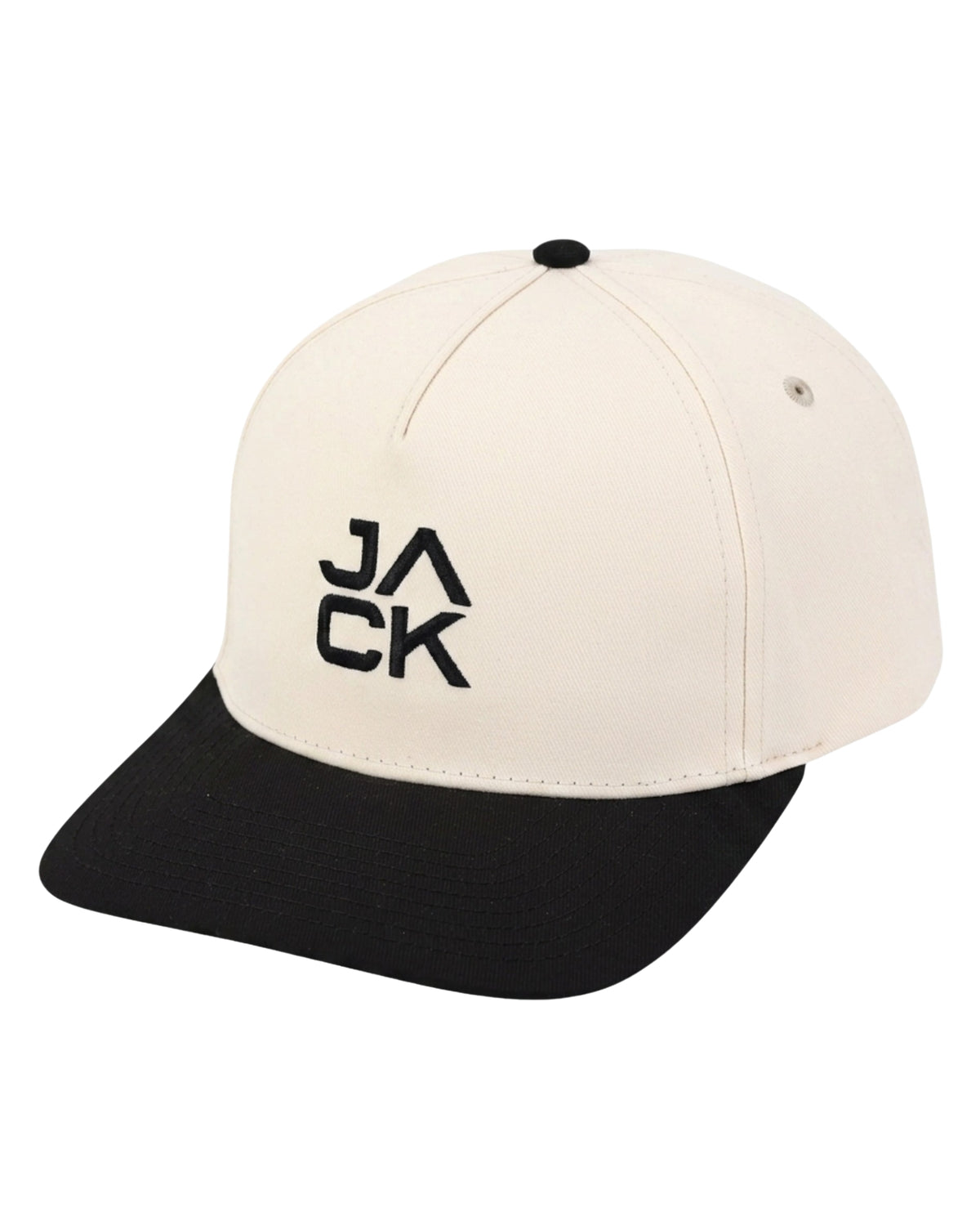 Tan & Black Jack Hat, alternate view – Jack Apparel