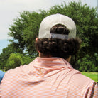Gray & White Jack Hat | Jack Golf Apparel