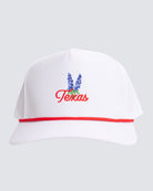 Texas Bluebonnet Red Rope Hat | Jack Golf Apparel