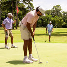 Gray & White Jack Hat | Jack Golf Apparel