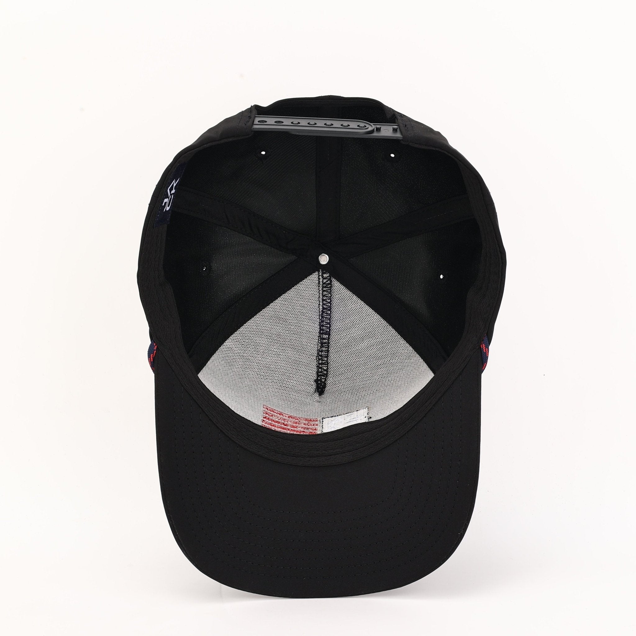 Jack Flag Black Hat | Jack Golf Apparel