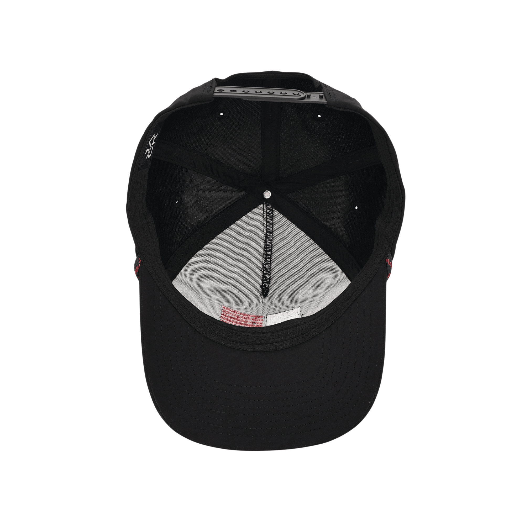 Jack Flag Black & White Hat | Jack Golf Apparel