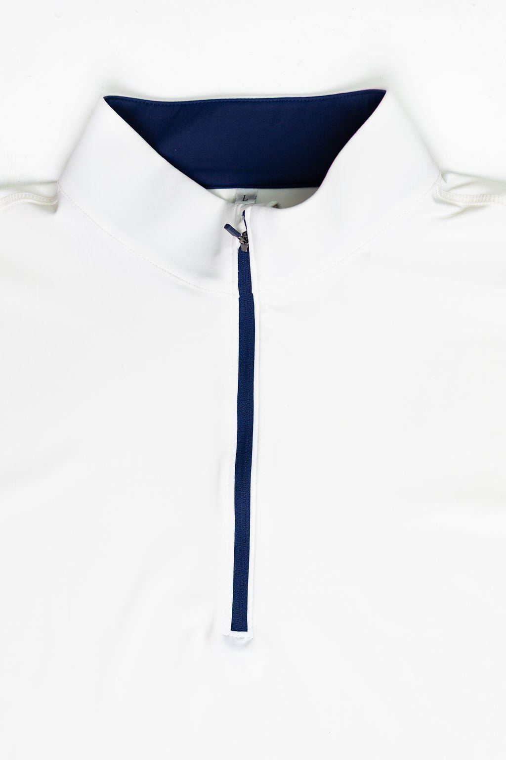 Glacier White Golf Quarter Zip | Jack Golf Apparel