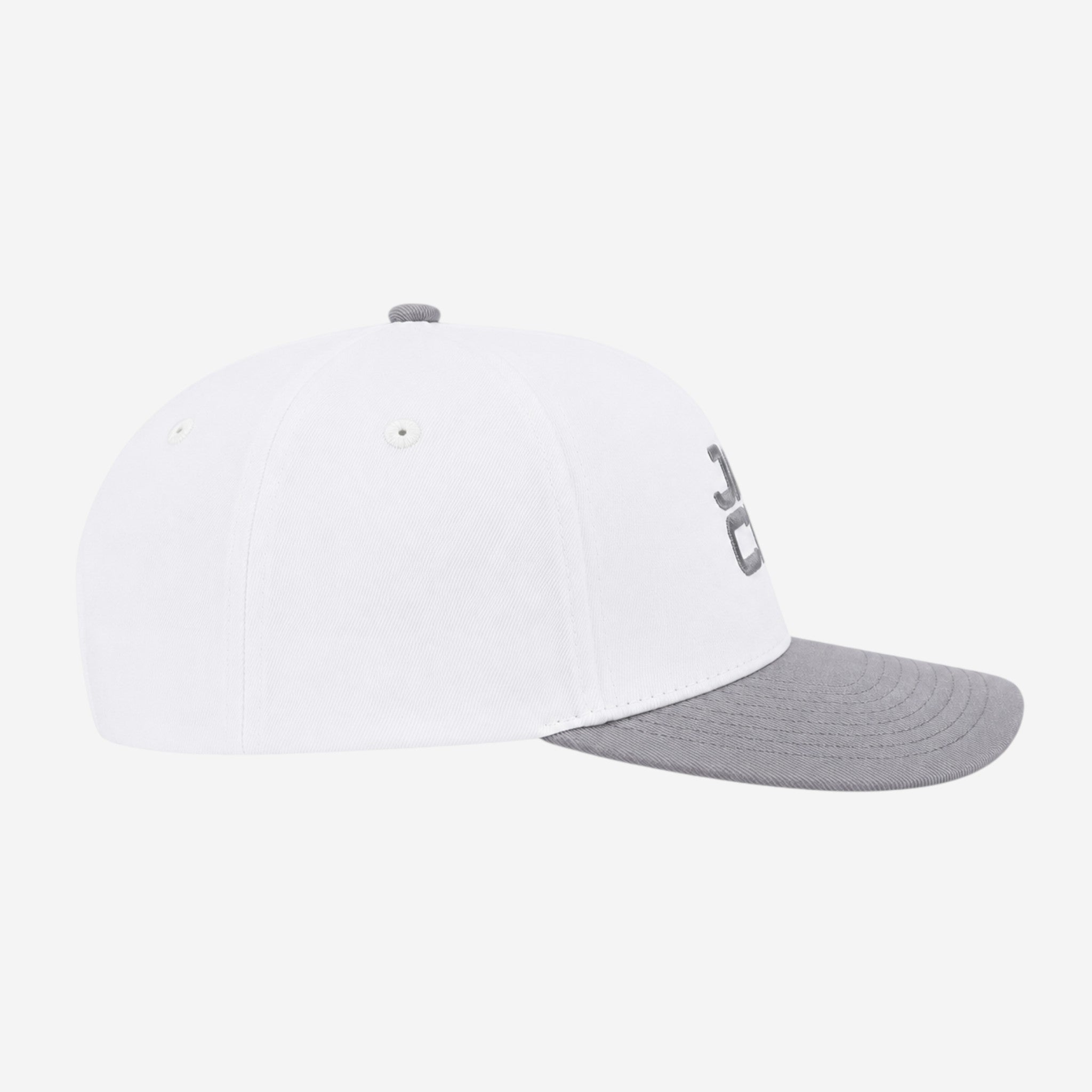 Gray & White Jack Hat | Jack Golf Apparel