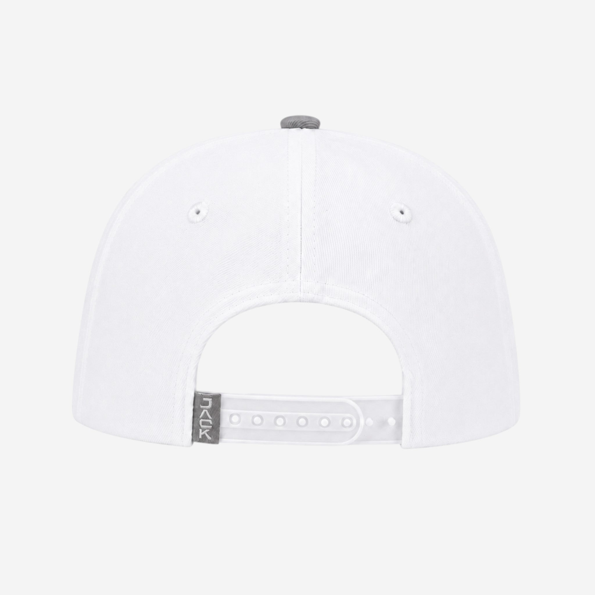 Gray & White Jack Hat | Jack Golf Apparel