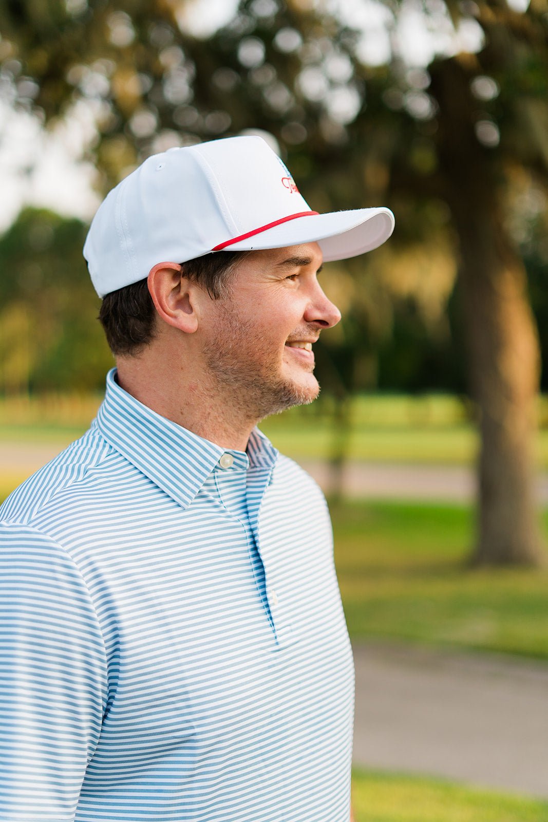 Texas Bluebonnet Rope Hat "Red" | Jack Golf Apparel