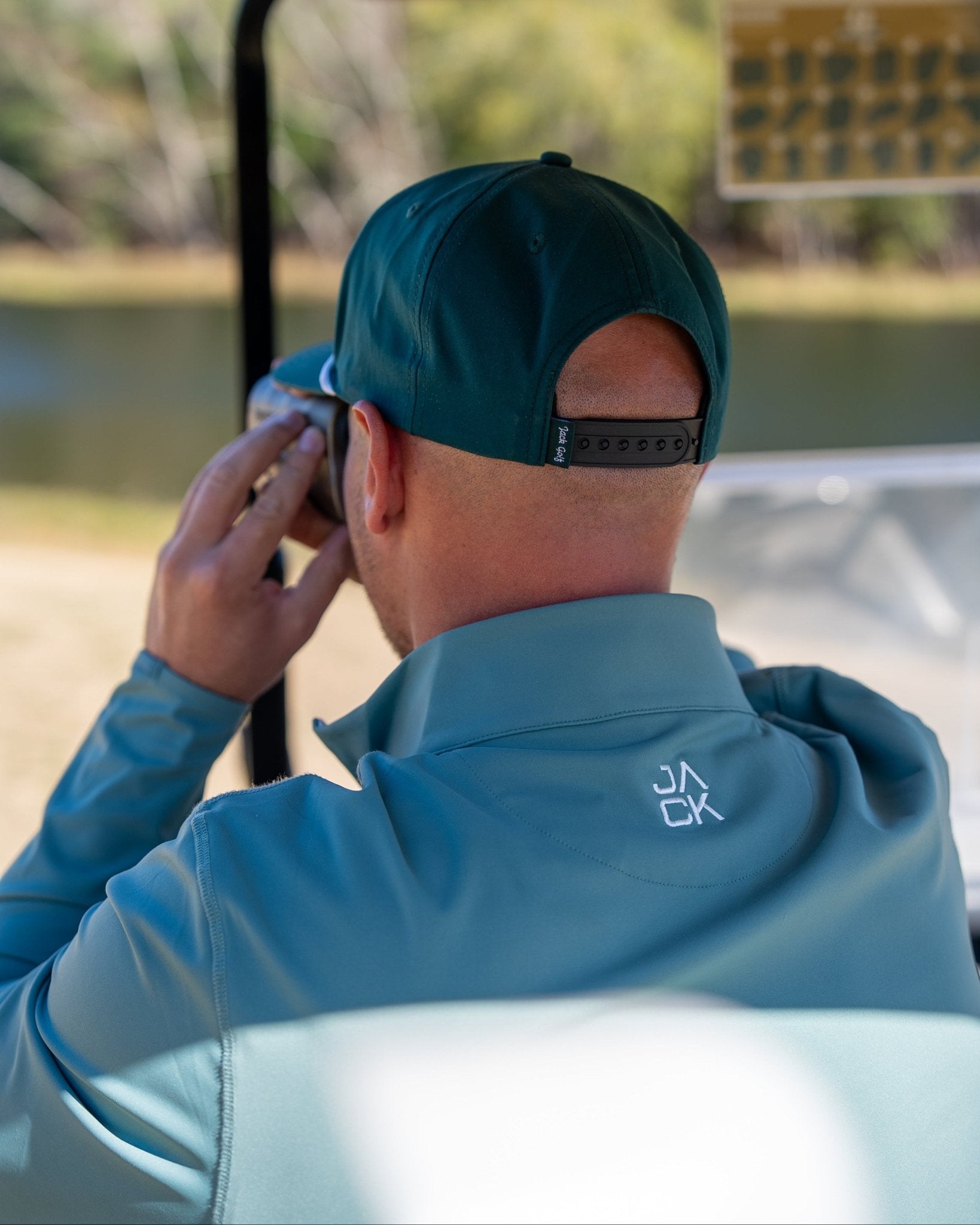 Tundra Green Golf Quarter Zip | Jack Golf Apparel