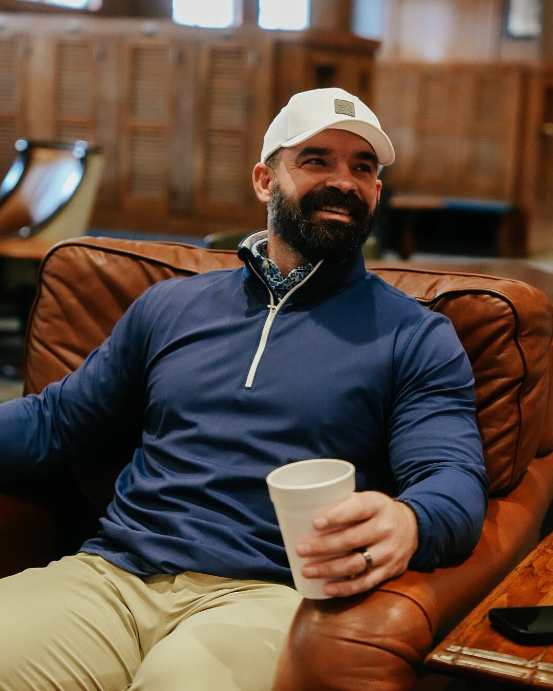 Navy Golf Quarter Zip | Jack Golf Apparel