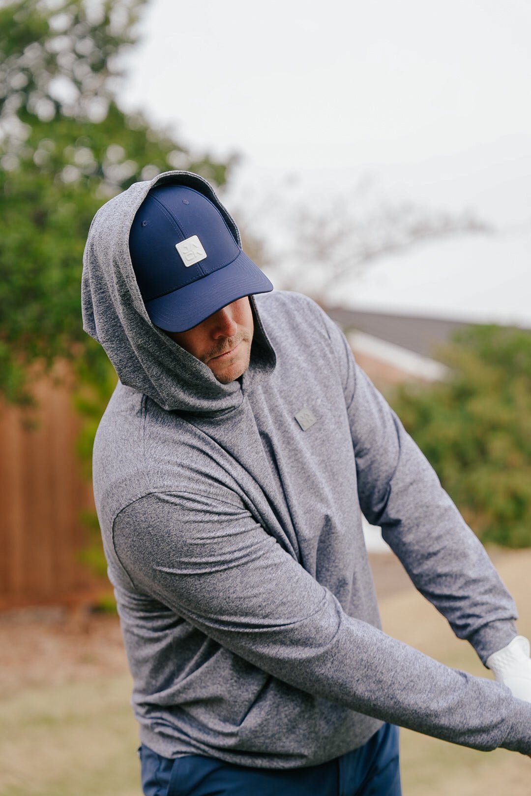Blue Hoodie | Jack Golf Apparel