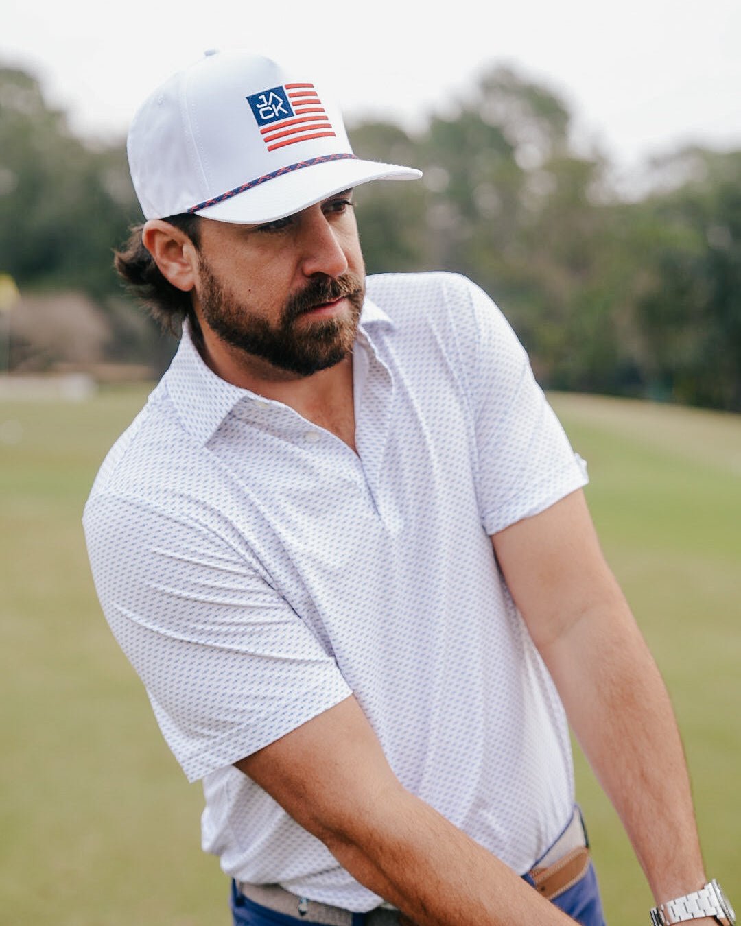 Jack Flag Hat | Jack Golf Apparel