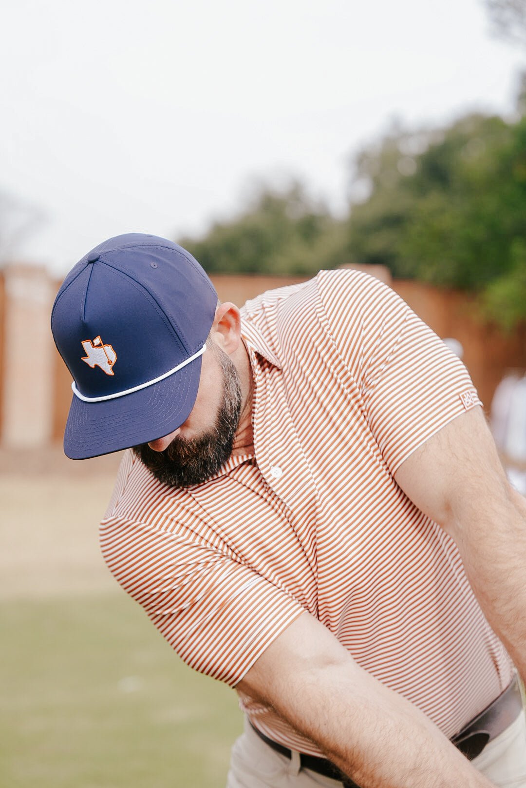 Orange Stripes | Jack Golf Apparel