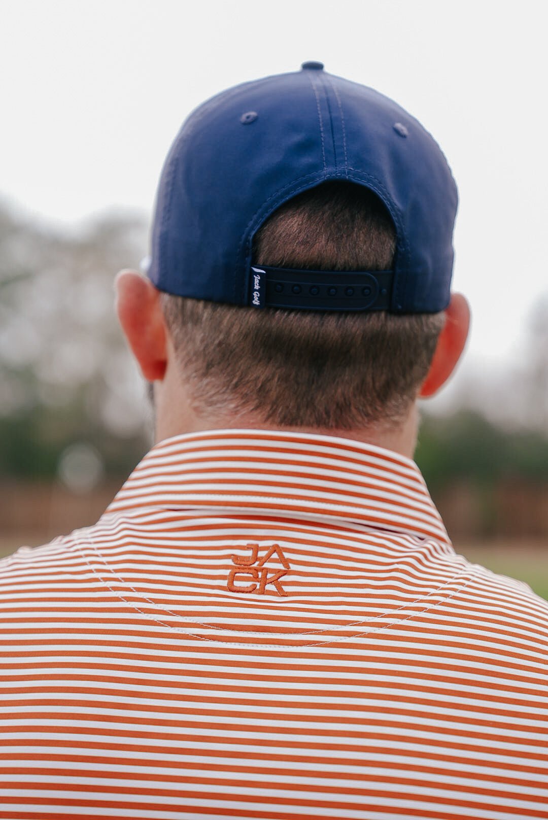 Orange Stripes | Jack Golf Apparel