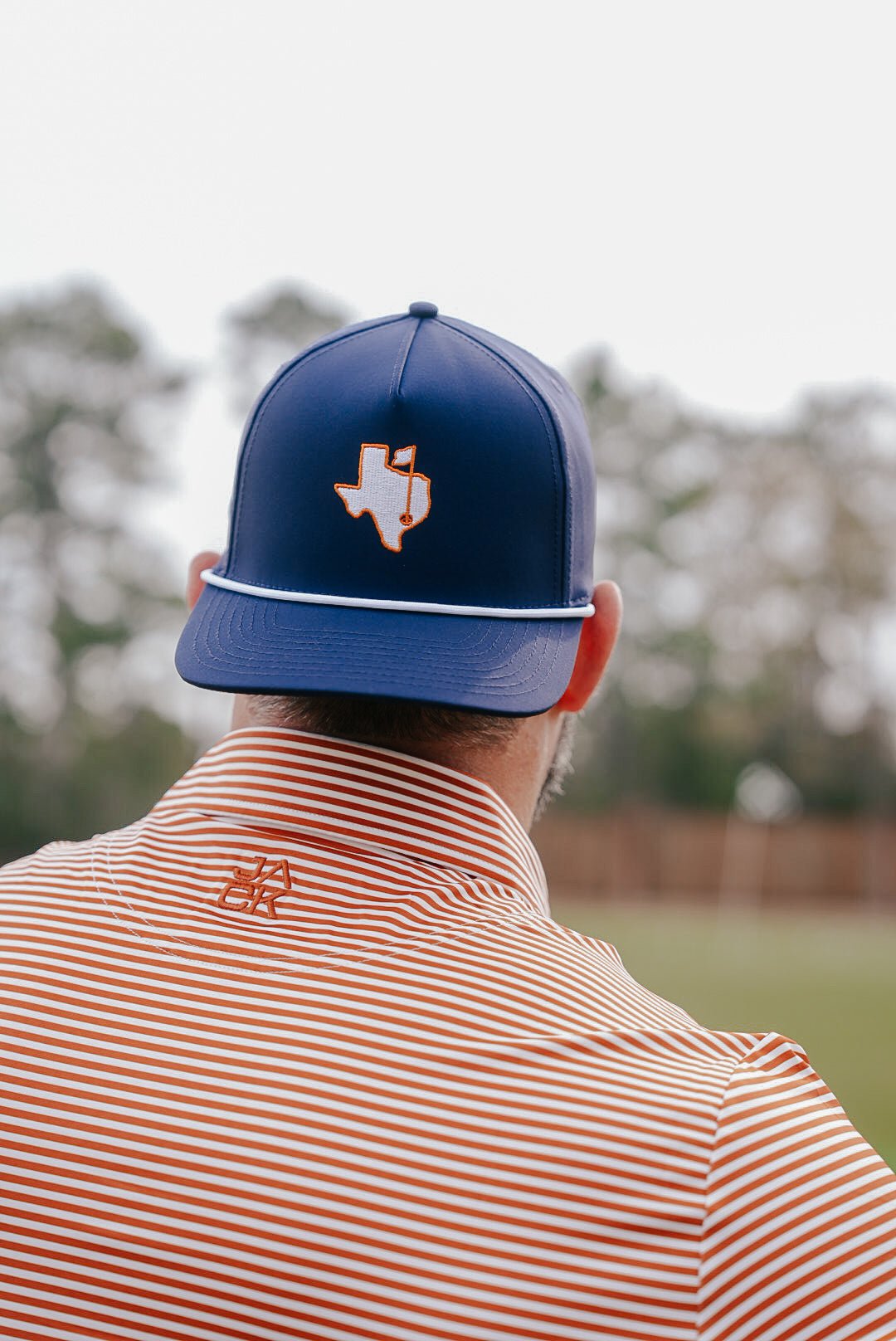 Orange Stripes | Jack Golf Apparel