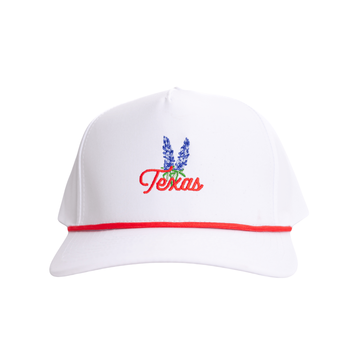 Texas Bluebonnet Rope Hat "Red" | Jack Golf Apparel