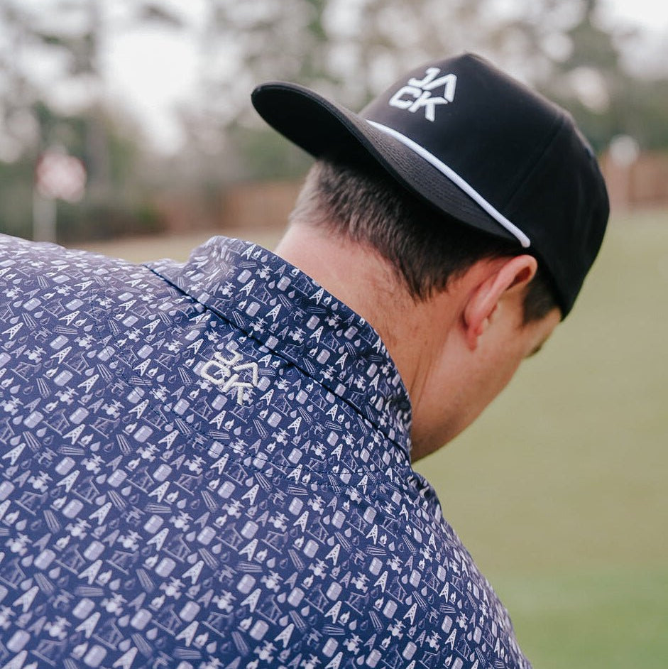 Black Jack Hat, alternate view – Jack Apparel